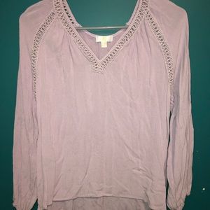 Lavender Blouse